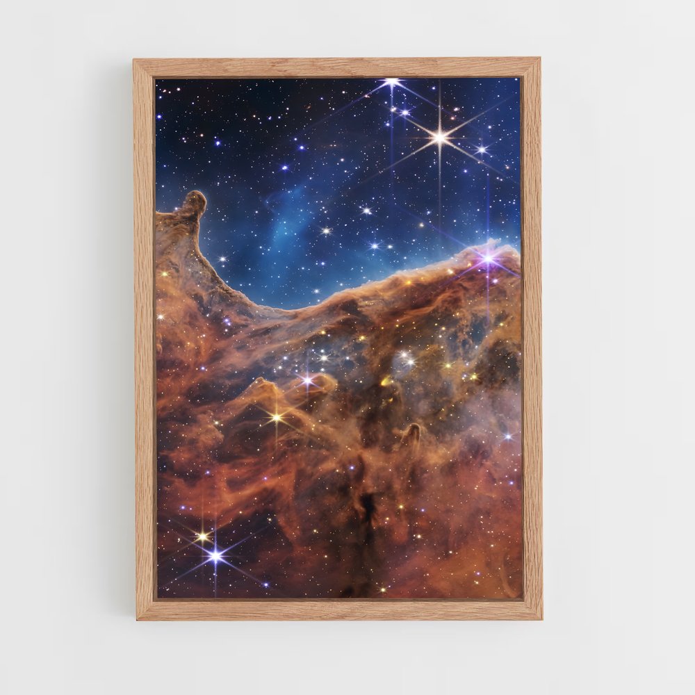 Poster Éclats de Carina – affiche Nébuleuses (vue 4)